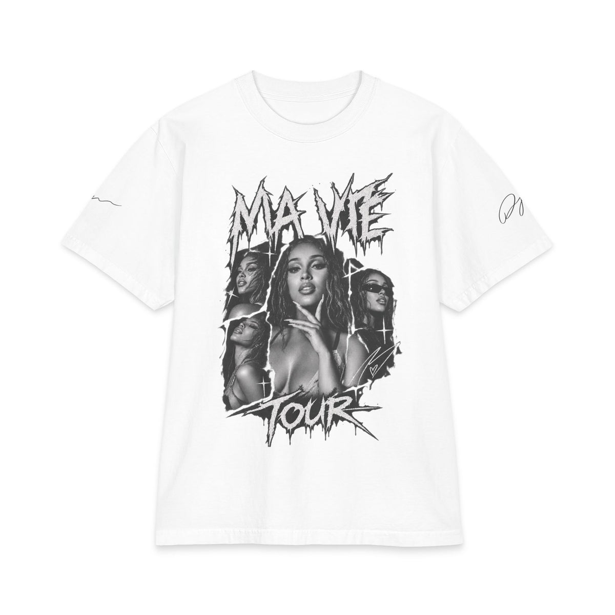 Doja Ma vie Tour band tee | Concert tour shirt, 2026 tour dates backprint