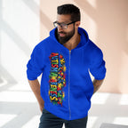 Autism Awareness Puzzle Heart Zip Hoodie | Colorful Awareness Design