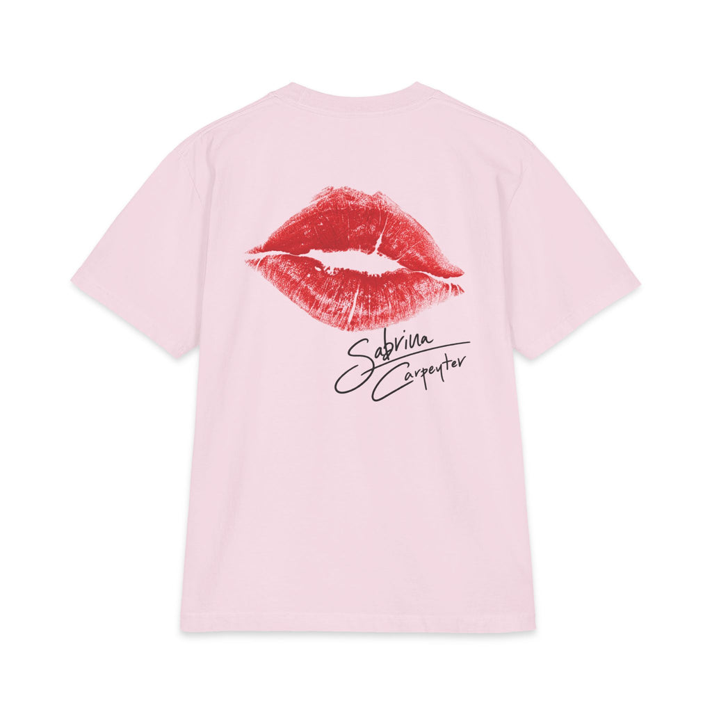 Retro Pinup Collage T-Shirt | Kiss Mark Back Print