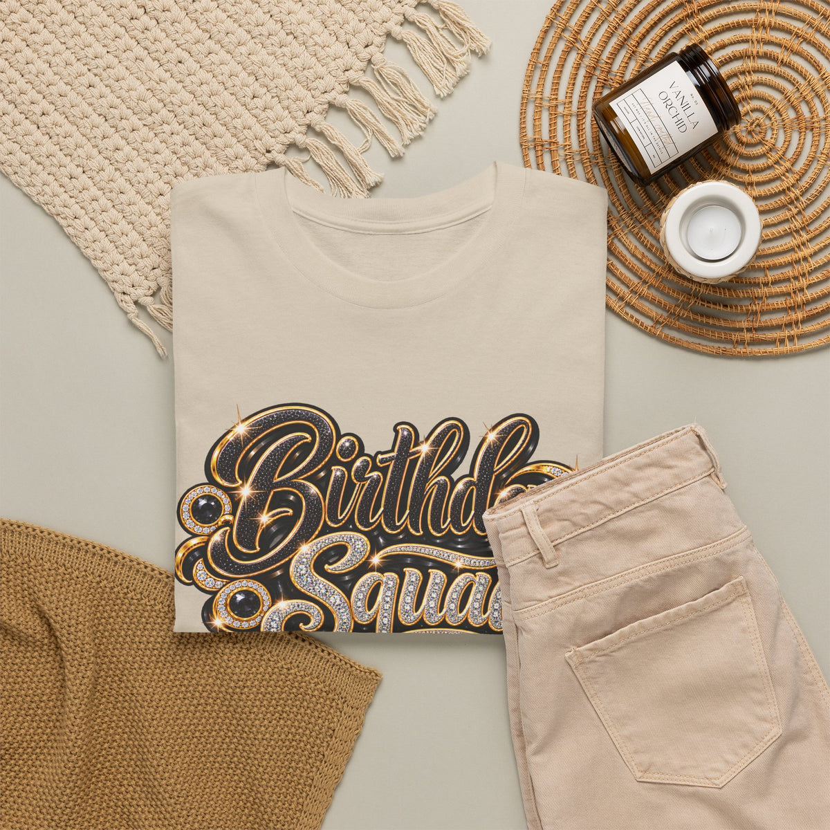 Birthday Squad Graphic Tee