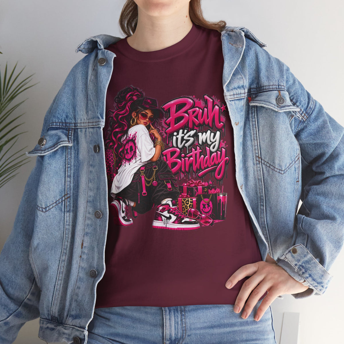 “Bruh, It’s My Birthday” Birthday Graphic T-Shirt