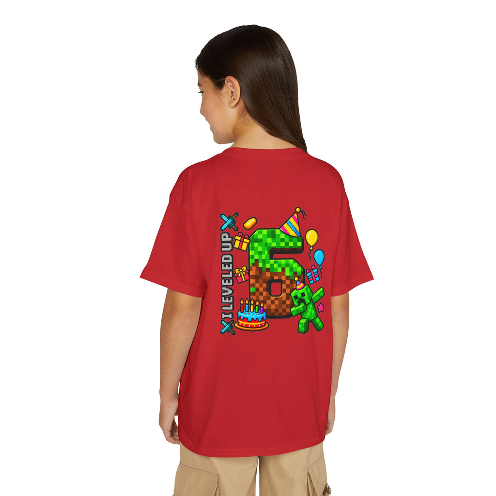 Bruh It’s My Birthday Youth T-Shirt – Pixel Gaming Birthday Shirt