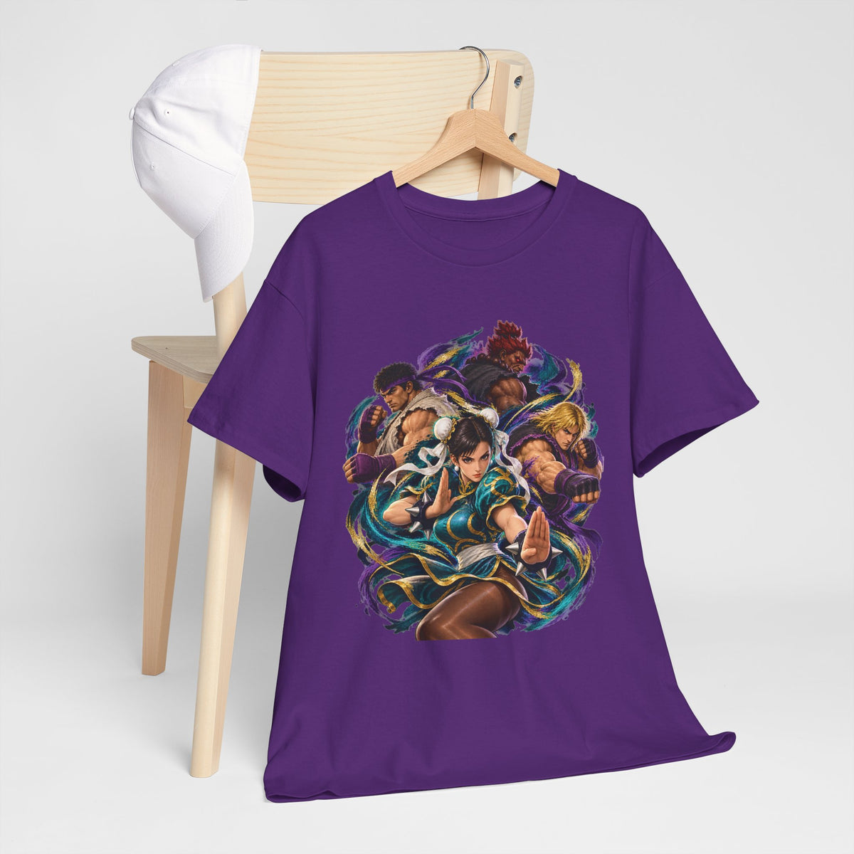 Street Fighter Characters Graphic T-Shirt