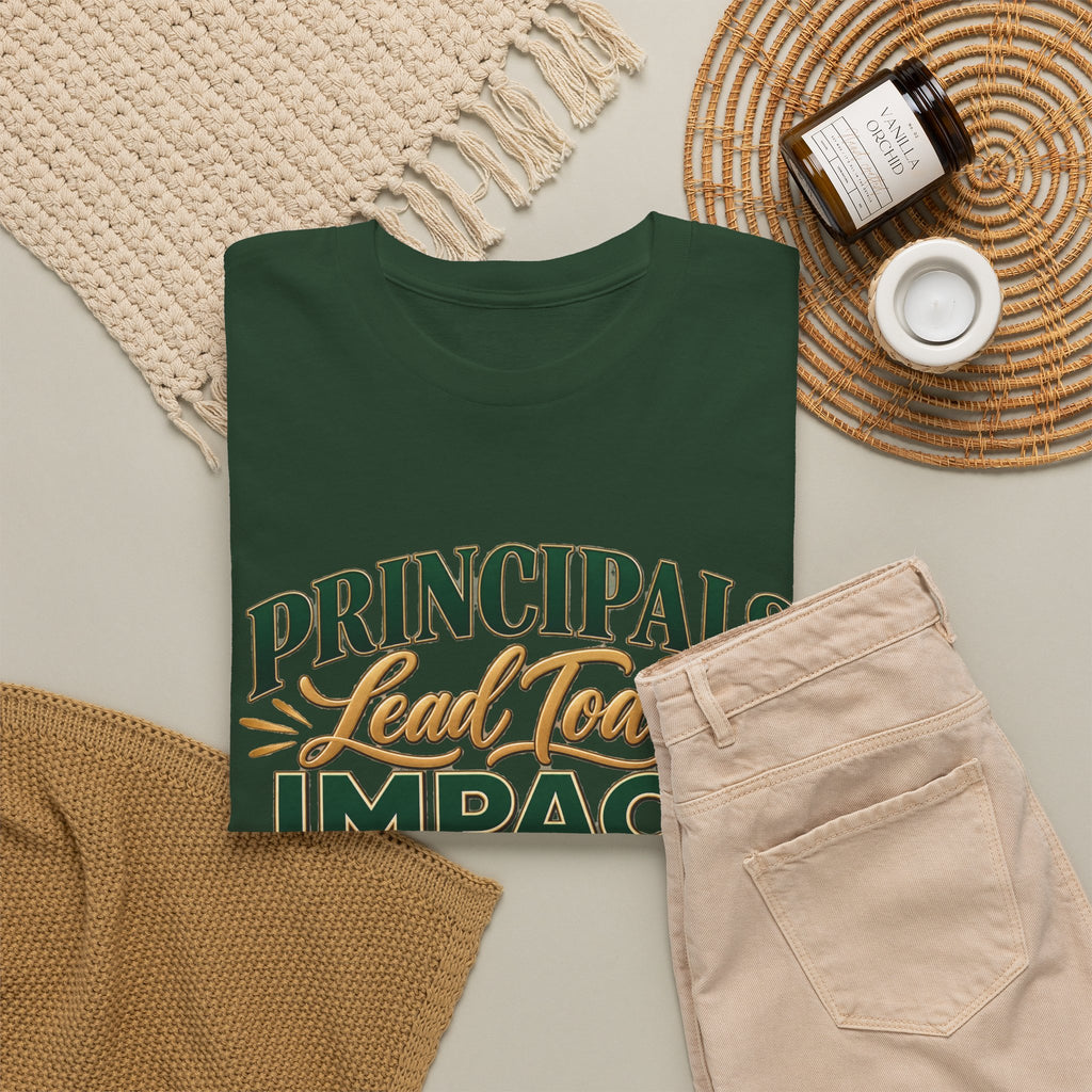 Principals Lead Today, Impact Tomorrow Inspirational T-Shirt