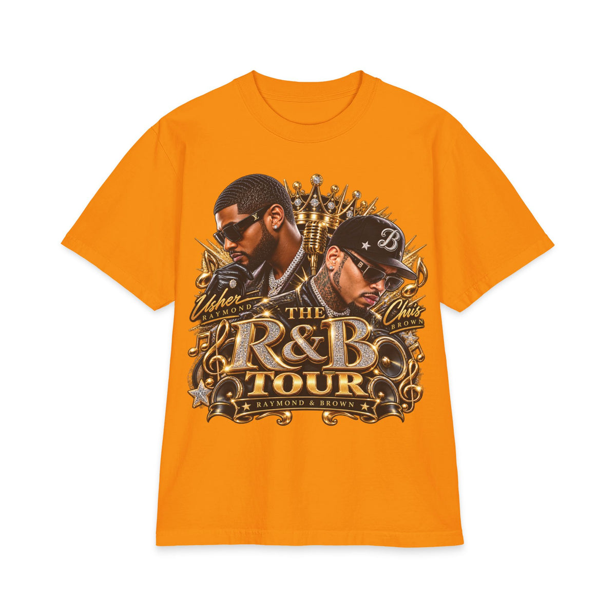 R&B Tour Graphic Tee | Concert Vintage Portrait Design