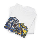 Detroit Michigan Lion Cityscape Graphic T-Shirt