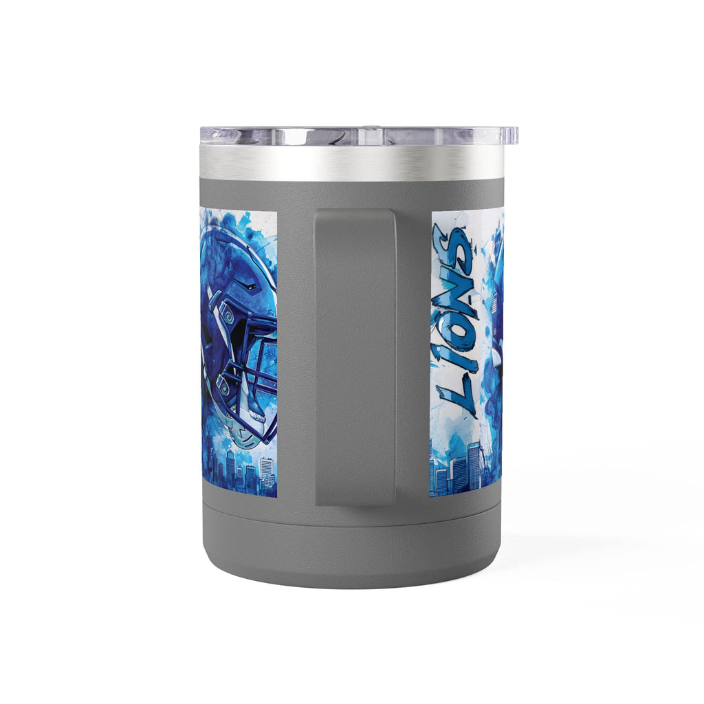Blue Football Helmet Lions mug | 15oz Tumbler
