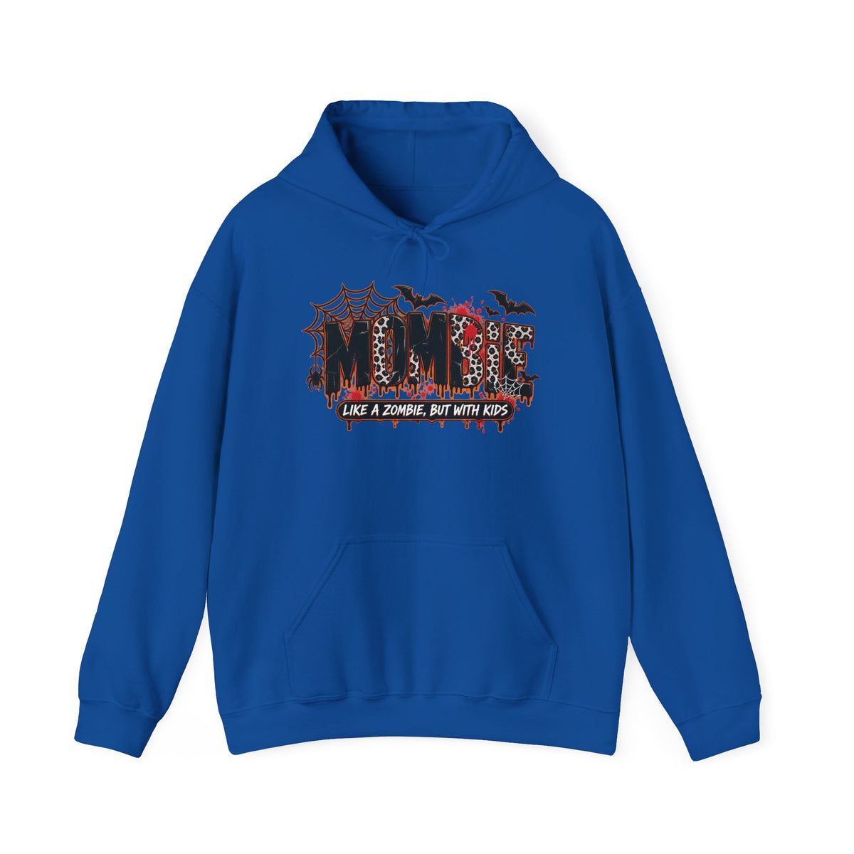 Mama Halloween Hoodie | spiderweb bats leopard print, spooky family mom sweatshirt