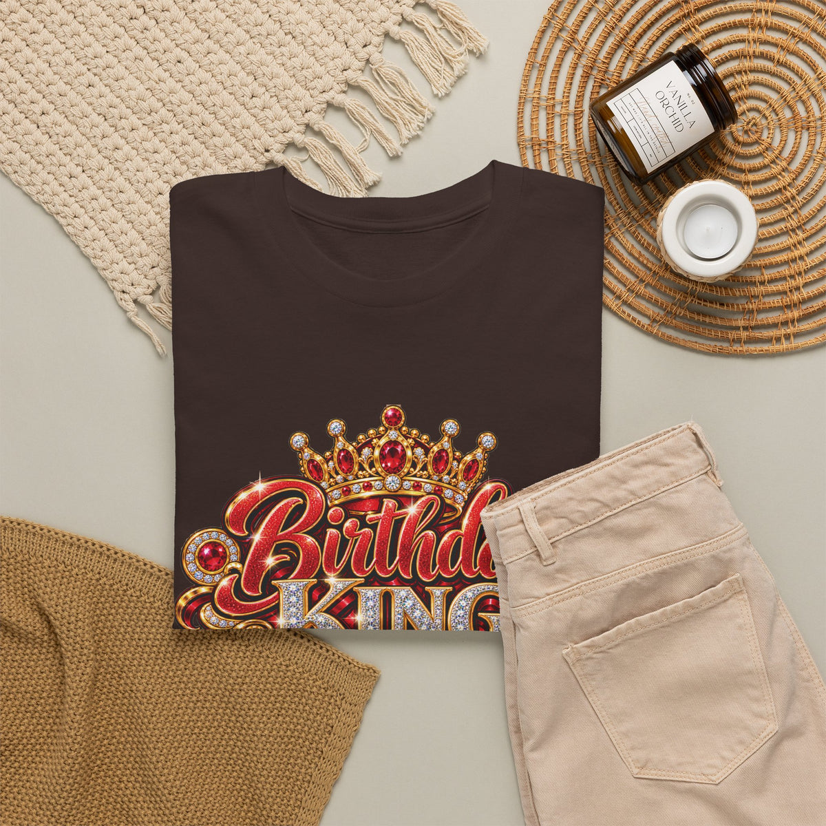 Birthday King Graphic T-Shirt