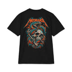 Metallica Skull and Snake T-Shirt | Rock Band Graphic Tee
