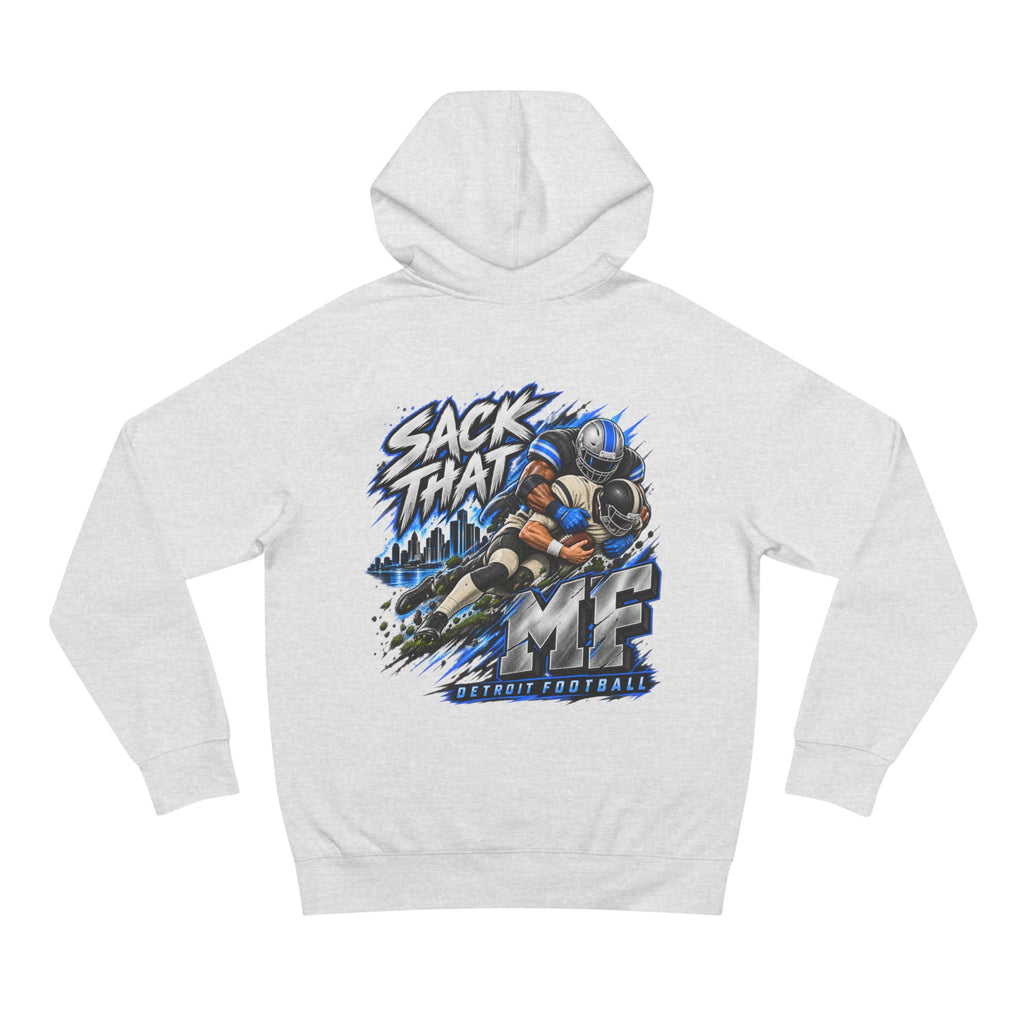 Detroit Motor City Grit & Sack That MF Football Hoodie
