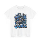 Game Over Skull Gamer T-Shirt | Level Up Graphic Tee