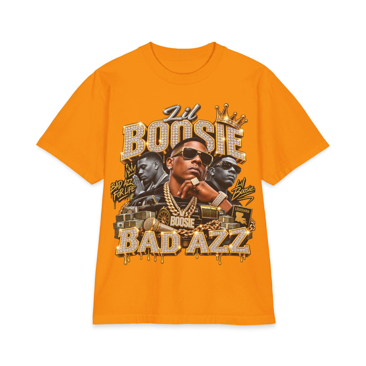 Bad Azz Rap Portrait T-Shirt | Hip Hop Graphic Tee