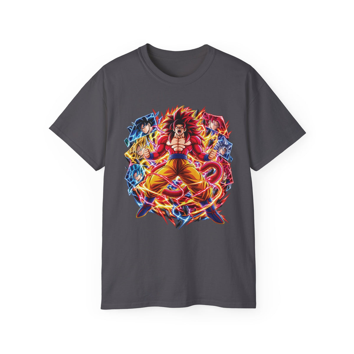 Super Saiyan 4 Dragon Ball Z Tee | Anime Power Aura Graphic Shirt