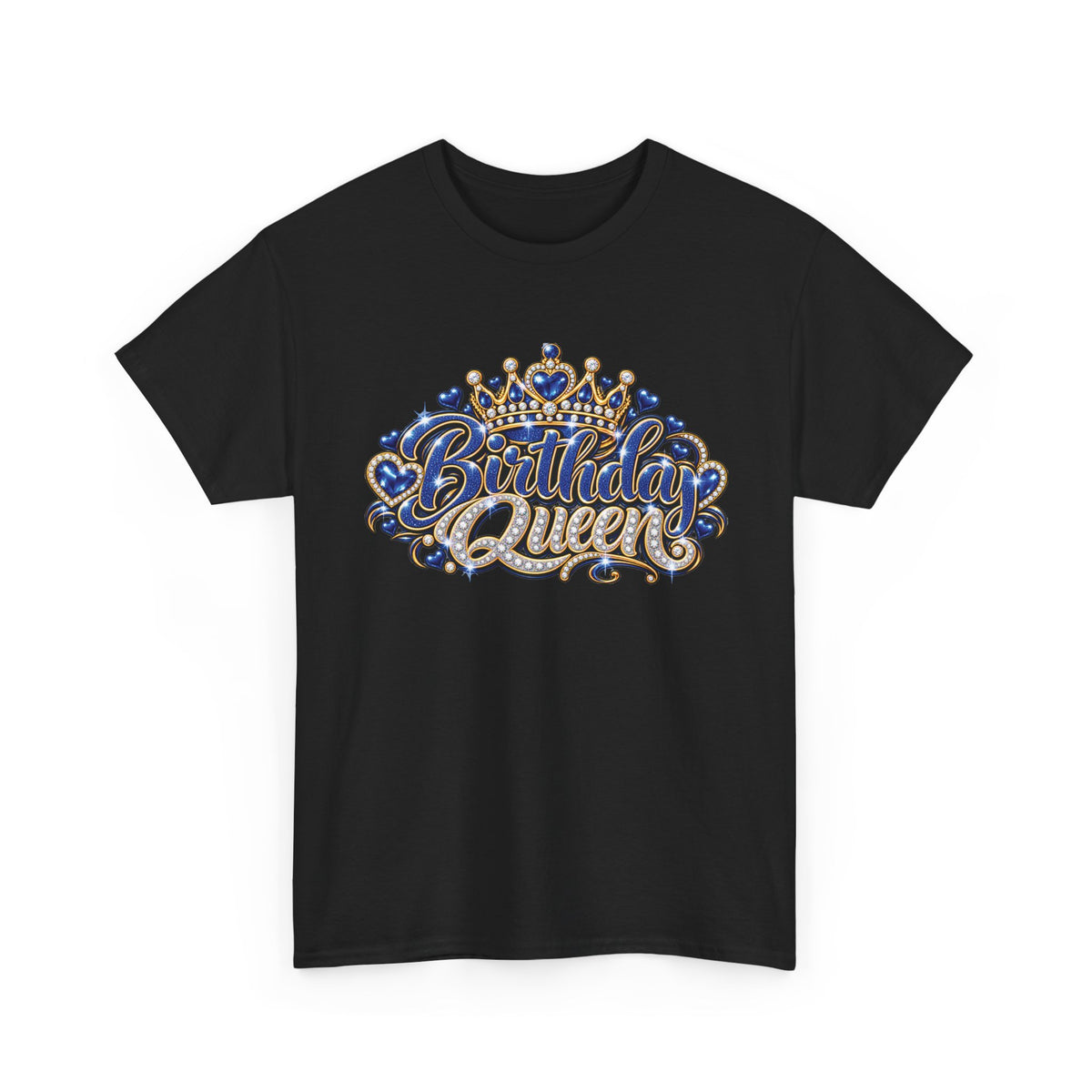 Birthday Queen Crown Graphic T-Shirt