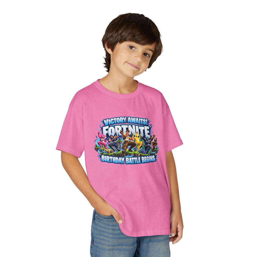 Fortnite Birthday Battle Begins Youth T-Shirt