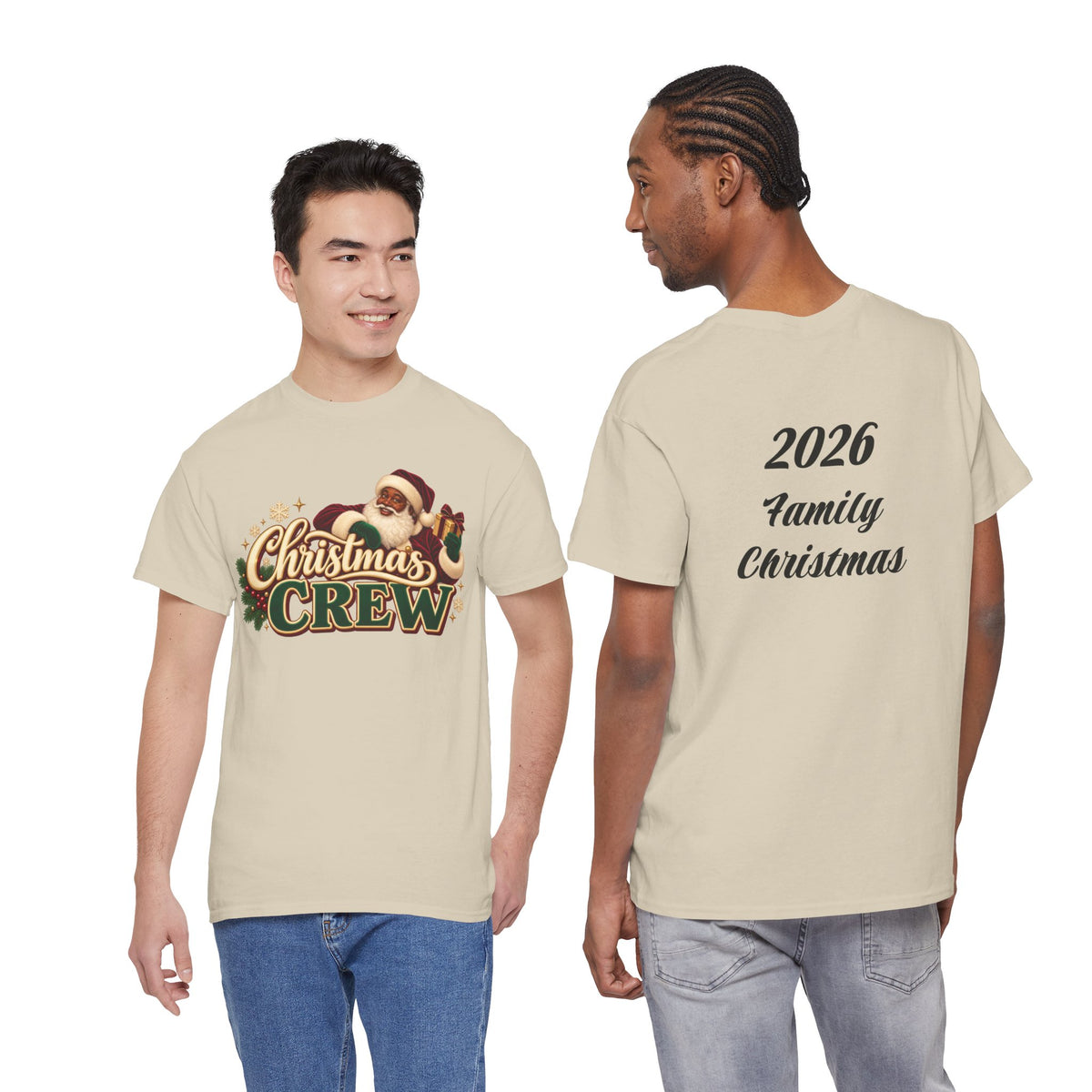 Christmas Crew 2026 Family Christmas Tee