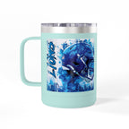 Blue Football Helmet Lions mug | 15oz Tumbler