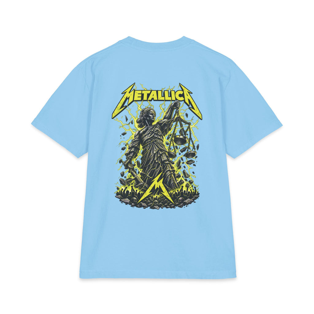 Metallica Skull Clock T-Shirt | Rock Band Graphic Tee