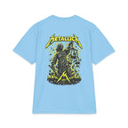 Metallica Skull Clock T-Shirt | Rock Band Graphic Tee