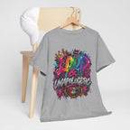 Loud & Unapologetic T-Shirt | Colorful Graffiti Typography, Bold Street Art Tee