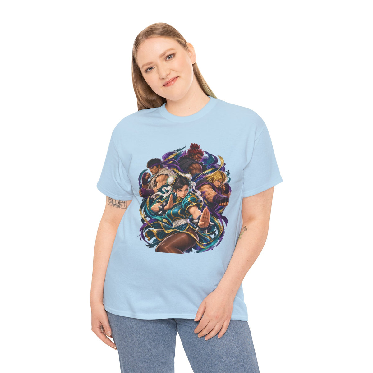 Street Fighter Characters Graphic T-Shirt