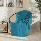 Serenity Prayer Script Blanket | Velveteen Microfiber Throw