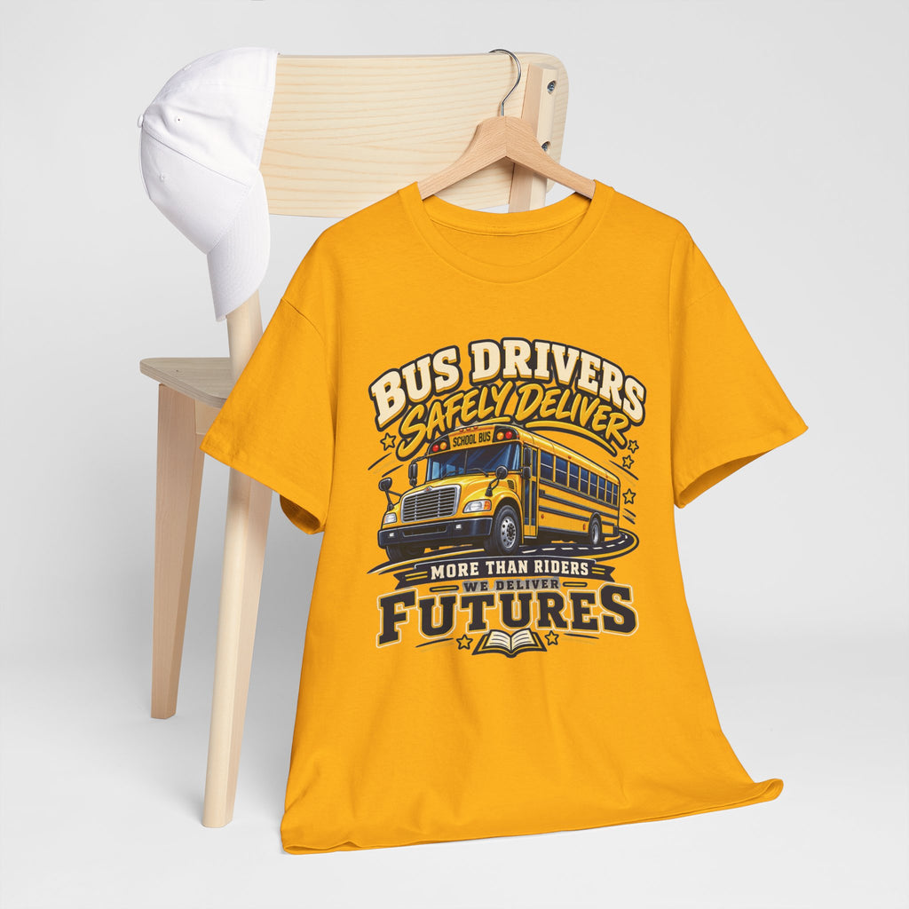 Bus Drivers Safely Deliver Futures Graphic T-Shirt