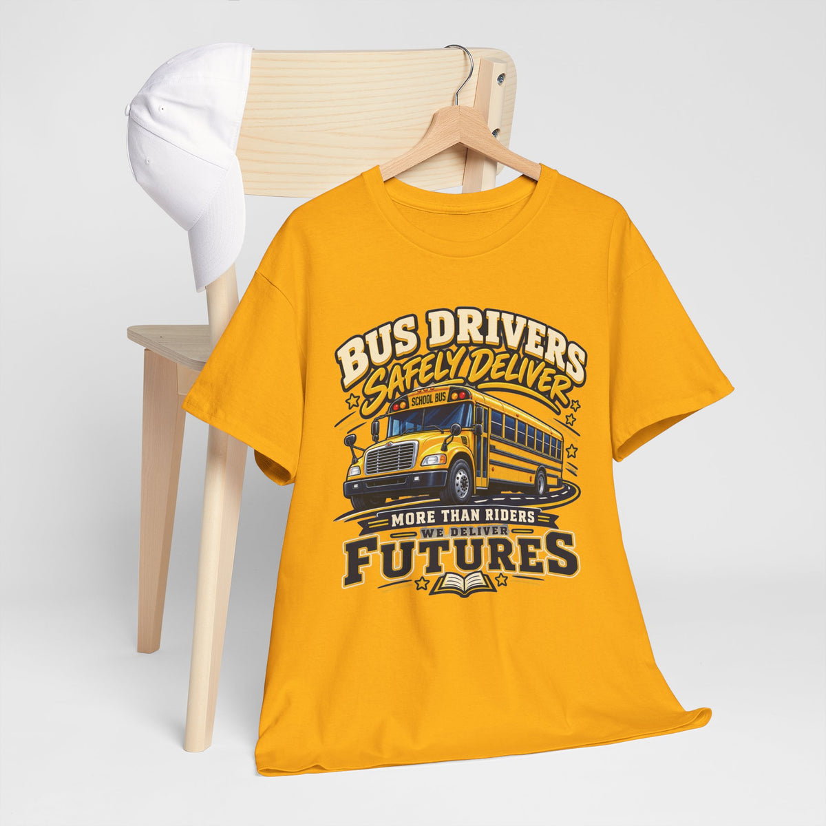 Bus Drivers Safely Deliver Futures Graphic T-Shirt