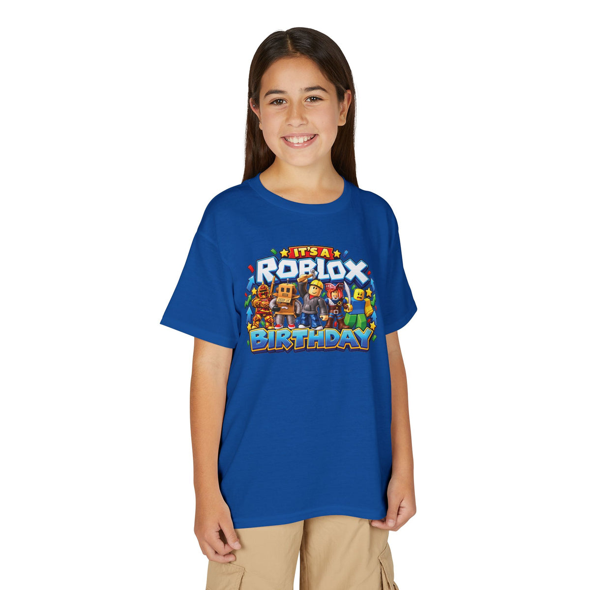 Roblox Birthday Leveling Up to 6 Youth T-Shirt