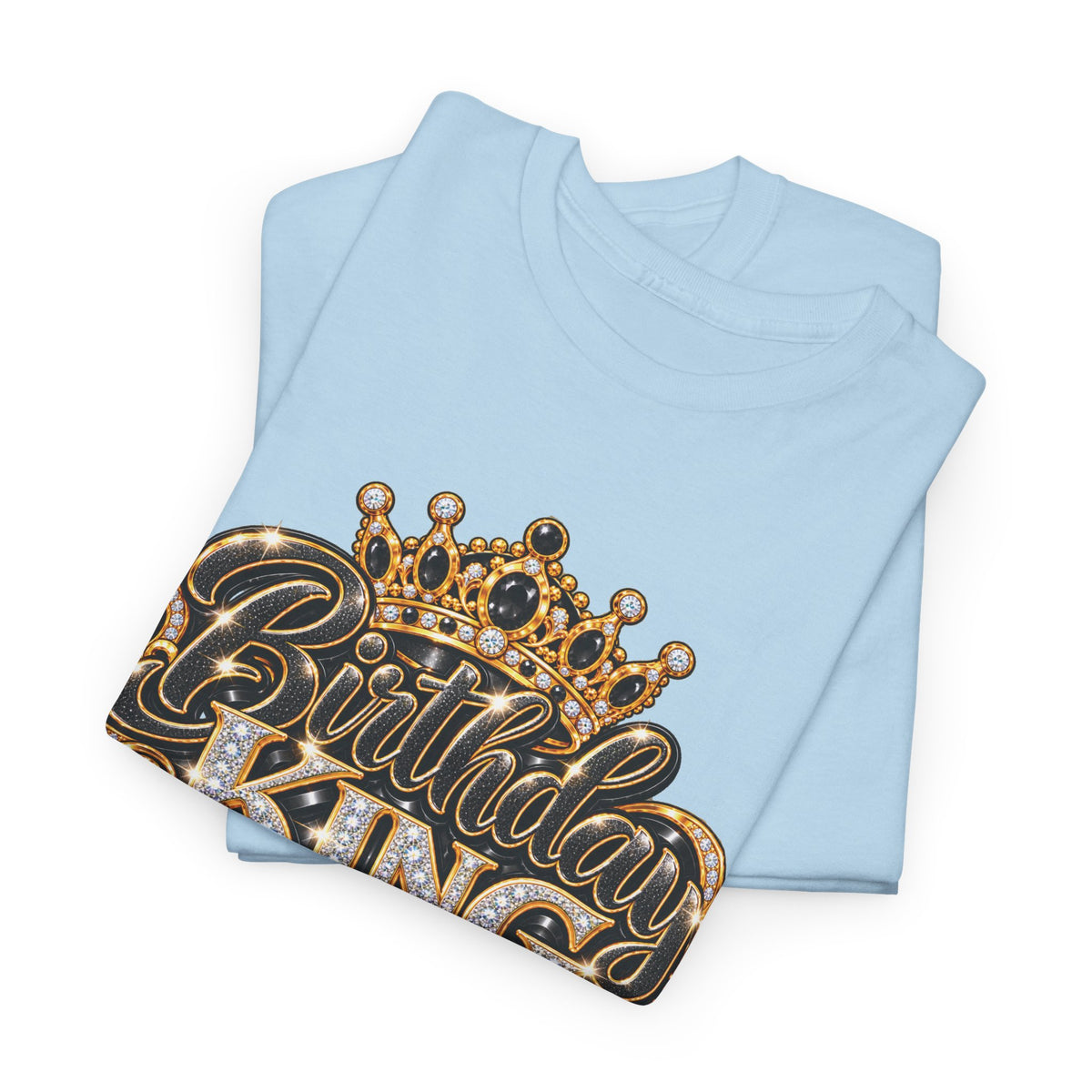 Birthday King Crown Graphic T-Shirt