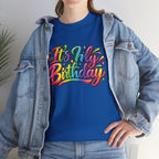 It’s My Birthday Colorful Celebration T-Shirt