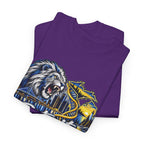 Detroit Michigan Lion Cityscape Graphic T-Shirt
