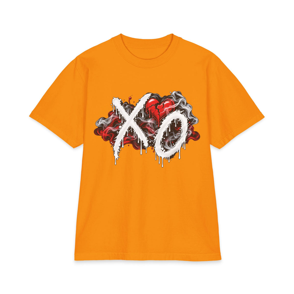 XO Heart Graffiti T-Shirt | Weeknd Triple Portrait Tee