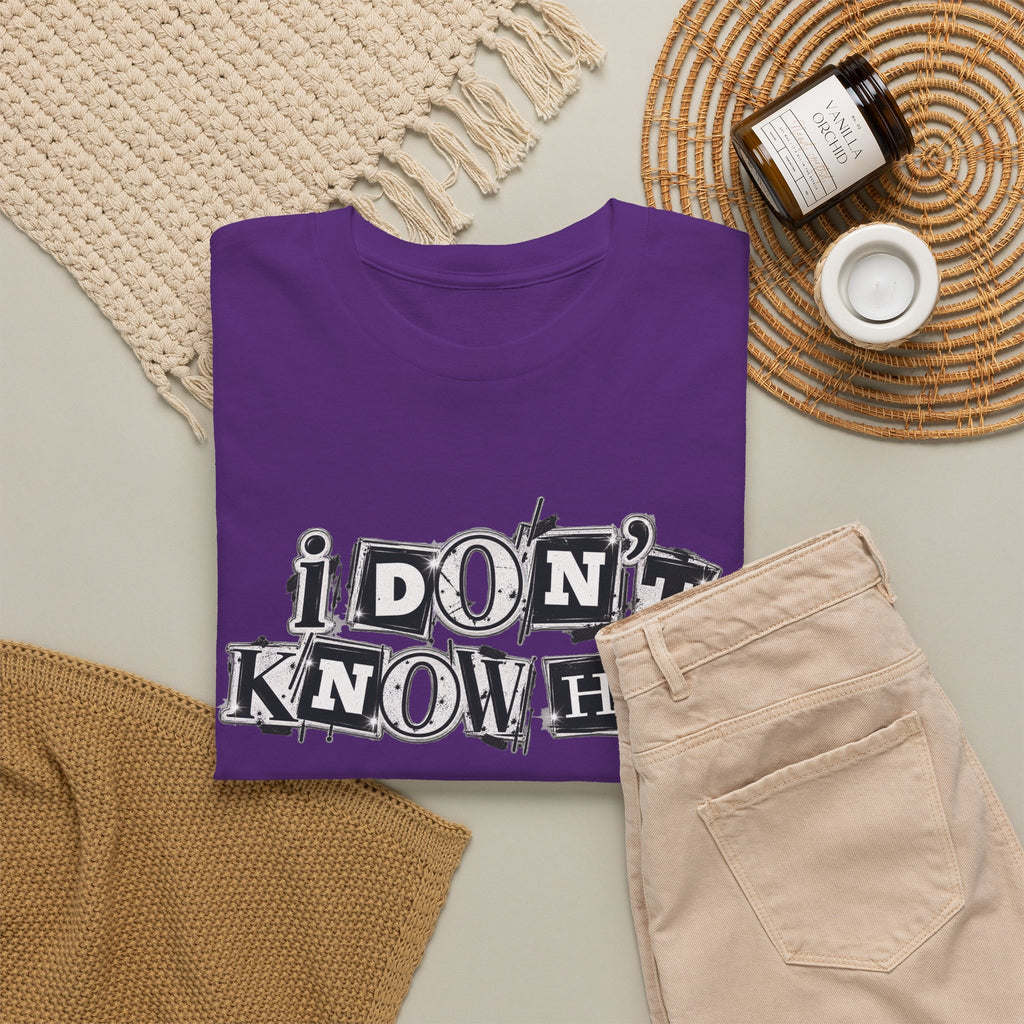 I Don’t Know Him Couples Statement T-Shirt