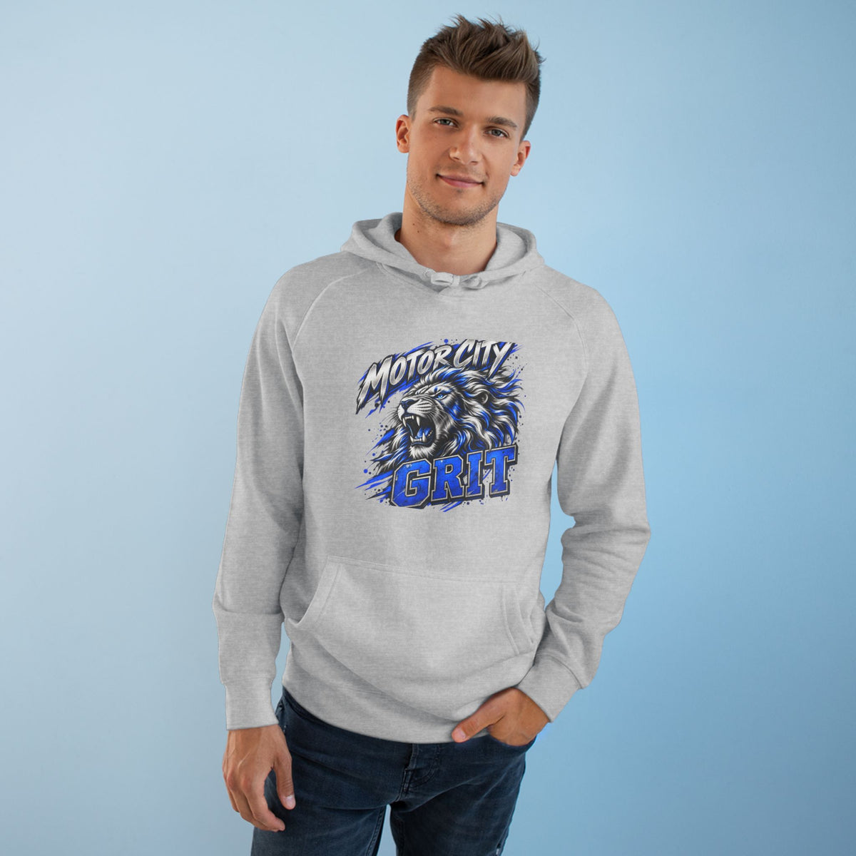 Detroit Motor City Grit & Sack That MF Football Hoodie