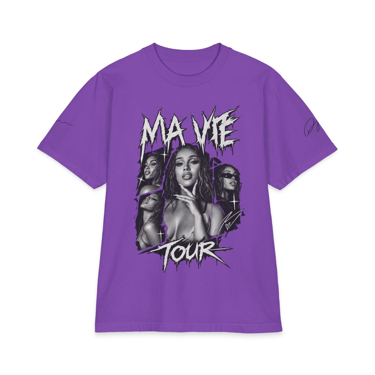 Doja Ma vie Tour band tee | Concert tour shirt, 2026 tour dates backprint