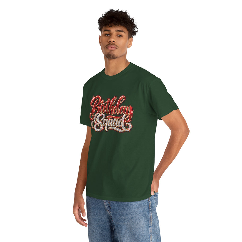 Birthday Squad Graphic T-Shirt