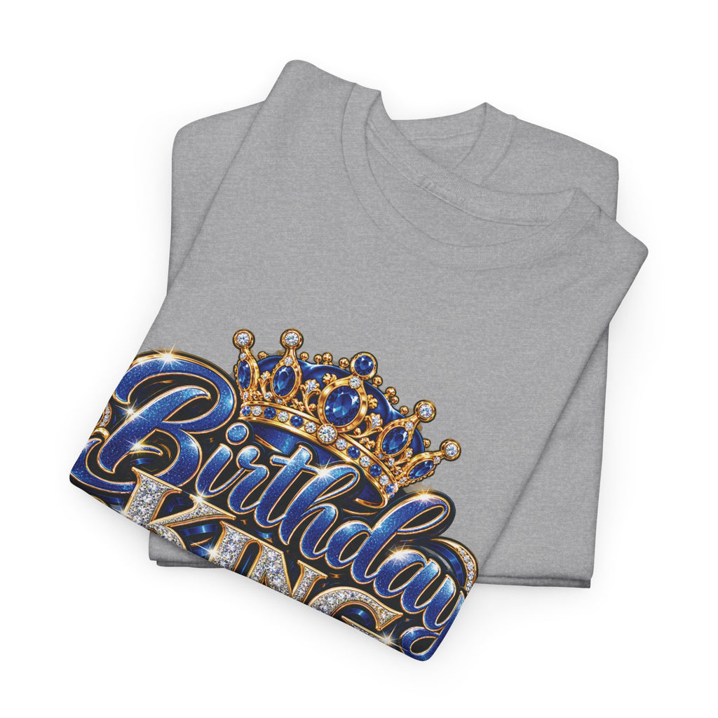 Birthday King Crown Graphic T-Shirt