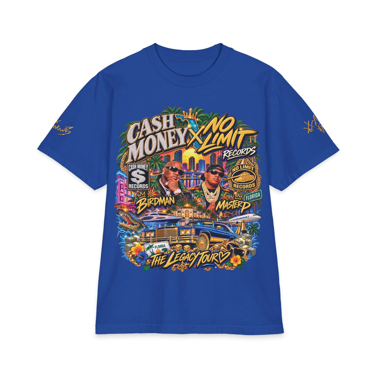 No Limit Cash Money Tour Shirt | Rap Crew Vintage Concert Tee