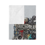 Michael Jackson The King of Pop Blanket | Velveteen Microfiber Throw