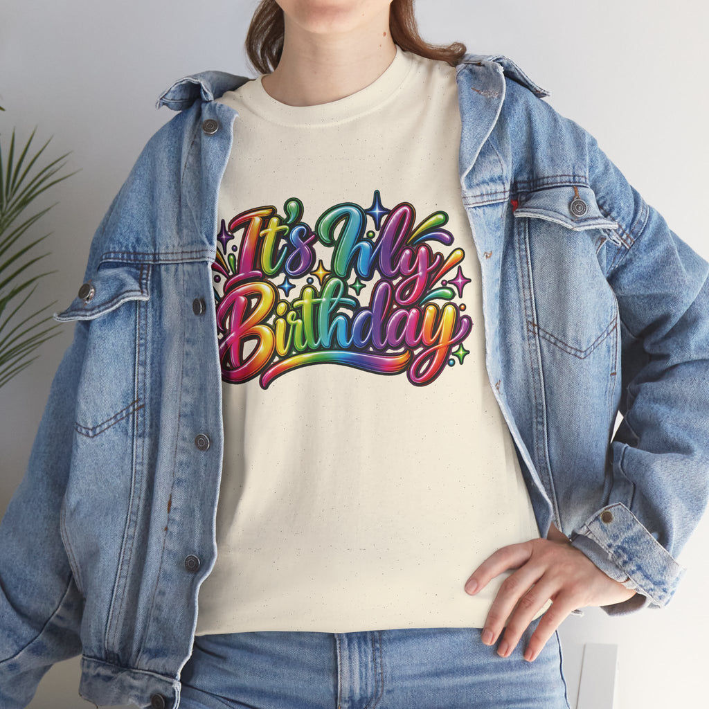 It’s My Birthday Colorful Celebration T-Shirt