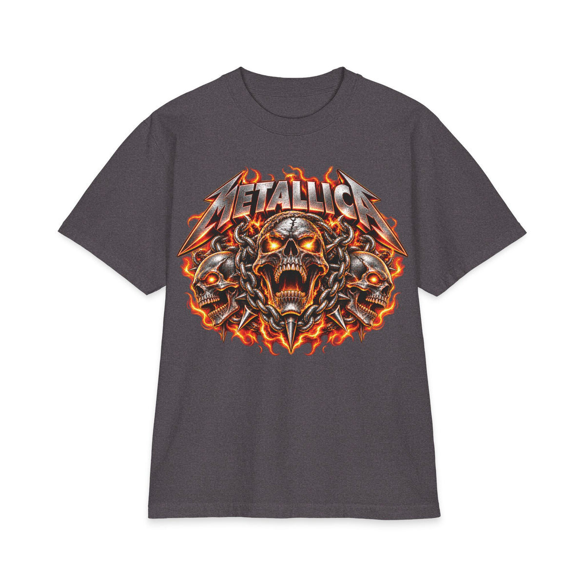 Metallica Skull and Snake T-Shirt | Rock Band Graphic Tee