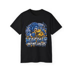 We eatem up They Not Like Us Detroit and Green Bay Rivialy T-Shirt | Lion Football Tee