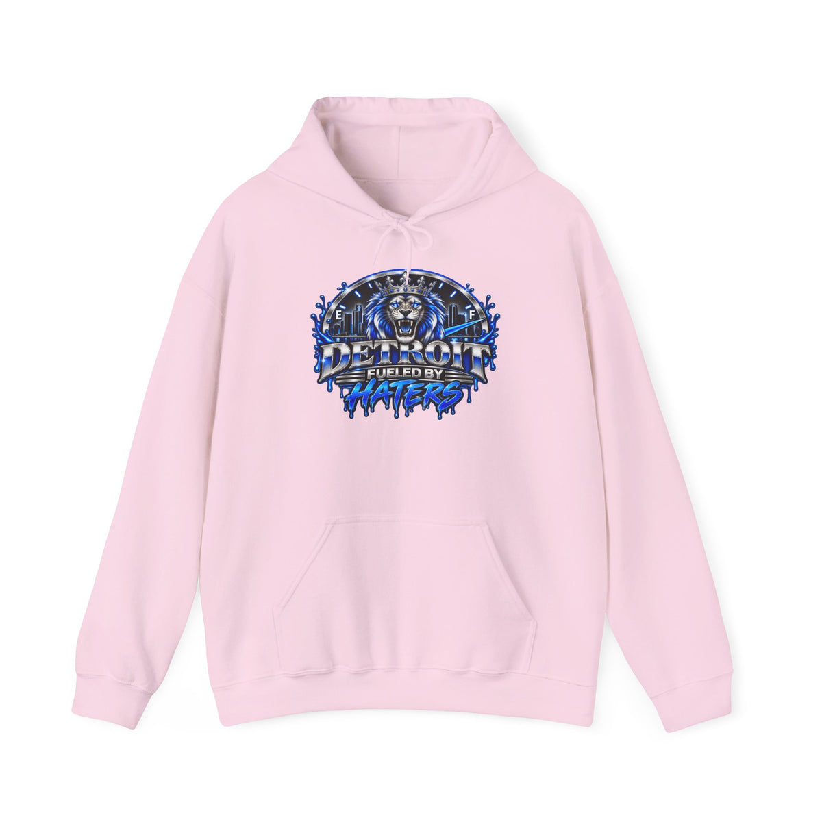 Detroit Graffiti Lion Hoodie | Detroit Drip Streetwear Sweatshirt