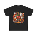 Teacher Love Inspire apple stack T-Shirt | Fall teacher autumn design