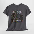 Detroit D Skyline Determined True Grit T-Shirt | City Pride Tee