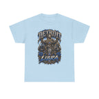 Detroit Libra T-Shirt | Skull Scales, Blue Roses, Zodiac Design