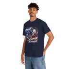 Rage Mode Gamer Skull Graphic T-Shirt