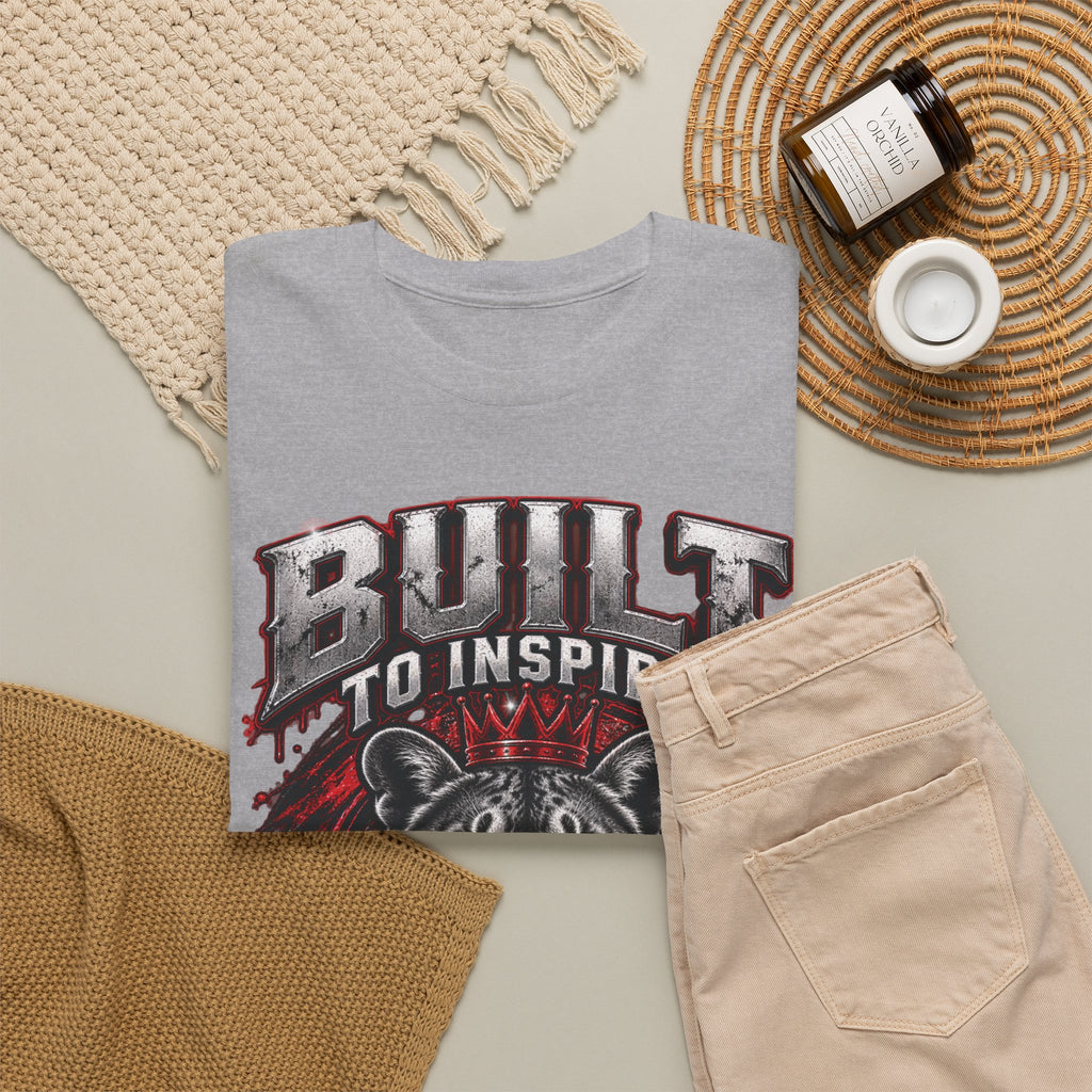 Built to Inspire His Purpose Couples Tiger Graphic T-Shirt